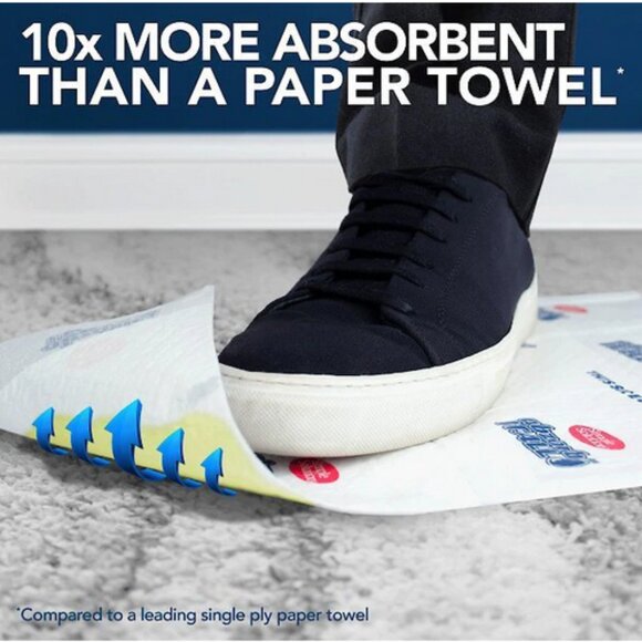 NWT ~ Simple Solution AbzorbITALL Pet Stain & Odor Absorbent Towels, 15 count - Picture 2 of 8